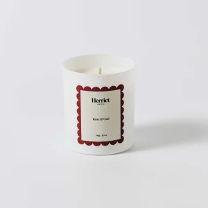 Herriet scented candle - Rose & Oud